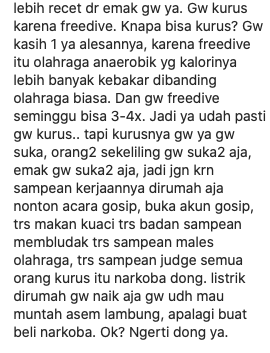 dituding kurus karena narkoba pradikta wicaksono beri respons menohok