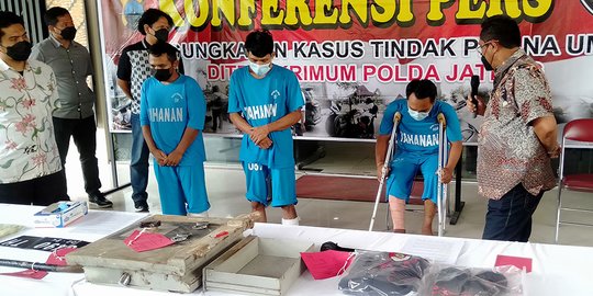 Bobol 13 Minimarket di Jateng, 3 Pencuri Ditembak