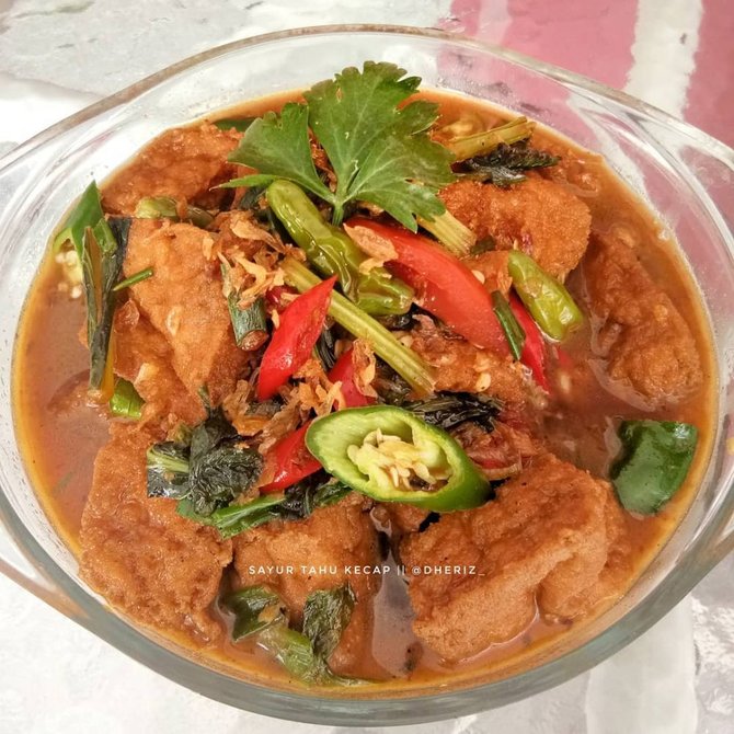 resep tahu kecap