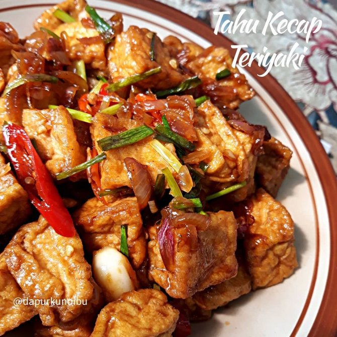 resep tahu kecap