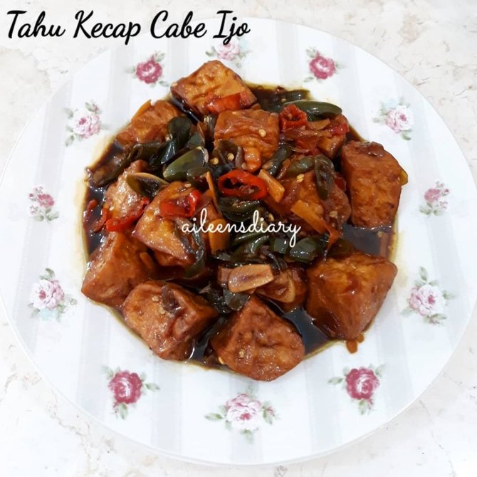 resep tahu kecap