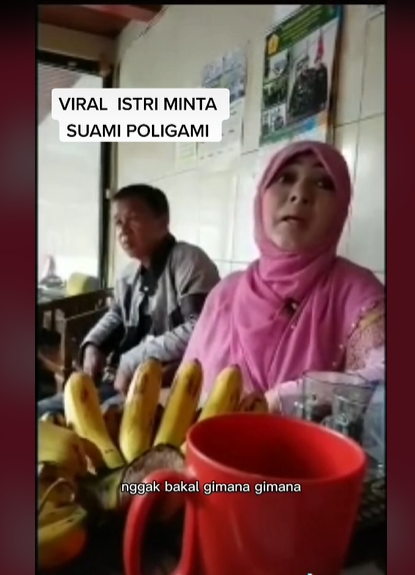 viral istri minta suami nikah lagi