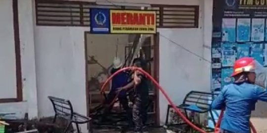 Ruang Perawatan ODGJ di RSKD Dadi Makassar Terbakar