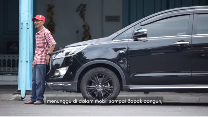 jokowi tertidur pulas selama satu jam di mobil