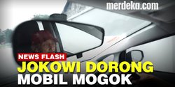 VIDEO: Kisah Jokowi Dorong Mobil Mogok Saat Dinas, Sopir Tetap Disuruh Pegang Kemudi