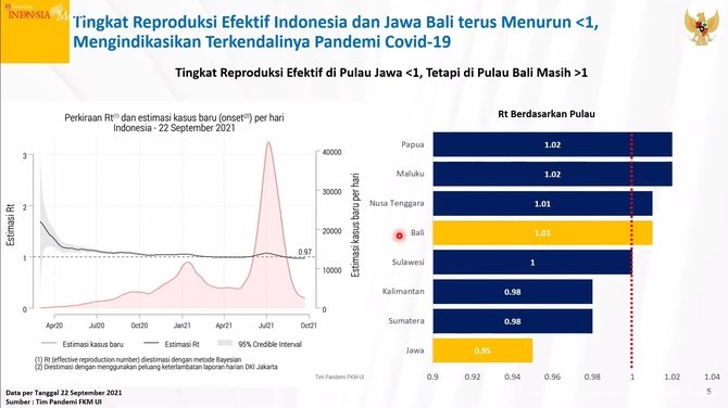 grafik penurunan kasus covid 19 jawa bali dan nasional