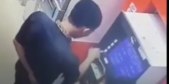 Aksi Pencuriannya di ATM Terekam CCTV, Begini Nasib Pria di Tanjungbalai