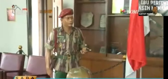 gatot nurmantyo soal patung di markas kostrad