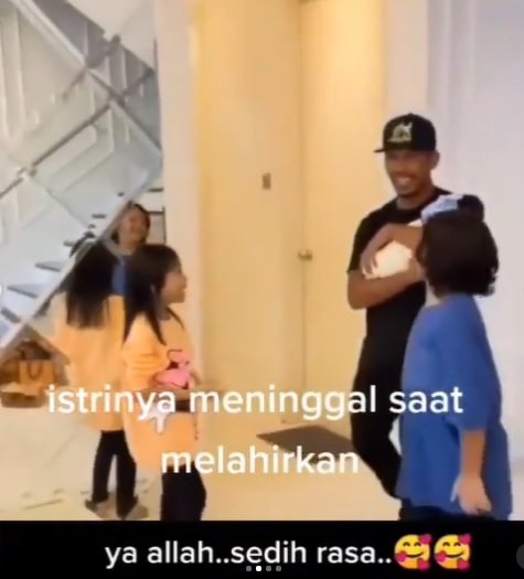 pria ini istrinya wafat saat melahirkan disambut gembira di rumah endingnya bikin nangis
