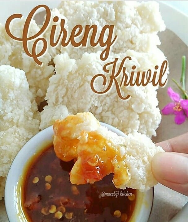 resep cireng bumbu rujak pedas manis camilan lezat mudah dibuat