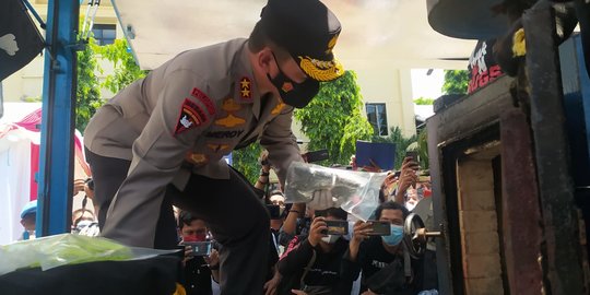 Musnahkan Barang Bukti Sabu 74,9 Kg, Polda Sulsel Kerja Sama Bareskrim Kejar Bandar