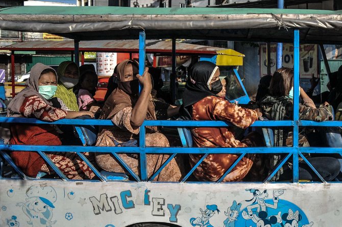 odong odong di kampung pulo