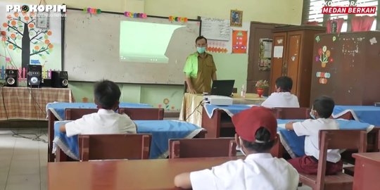 PTM di Medan Dimulai Pekan Depan, Pemkot Genjot Vaksinasi Pelajar SMP