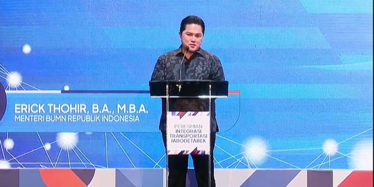 Ada Integrasi Jaklingko, Erick Thohir Harap Persepsi Negatif soal Jakarta Berkurang