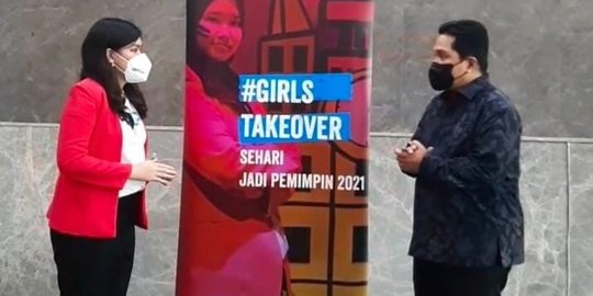 Wanita 24 Tahun Gantikan Erick Thohir jadi Menteri BUMN