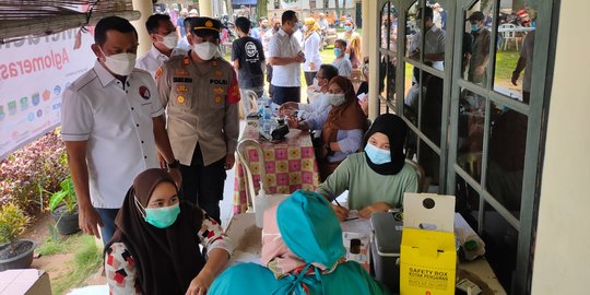 Genjot Herd Immunity, Polda Metro Buka Gerai Vaksinasi di Wilayah Aglomerasi