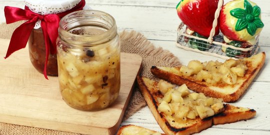Resep Selai Apel Chunky Buatan Rumah, Bisa untuk Olesan atau Isi Apple Pie