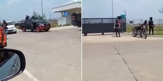 Pria Mencak-mencak Mau Tempur Polisi Datang, Omongannya Enggak Karuan Songong Banget