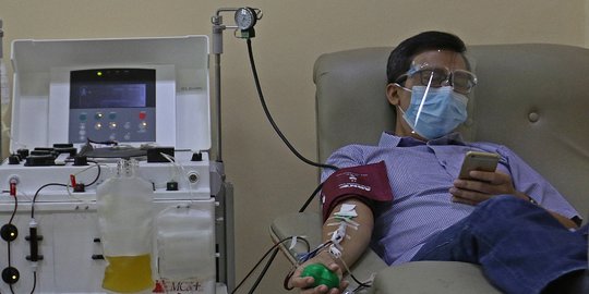 Pendonor Plasma Konvalesen Harus Sehat Jika Ingin Donor