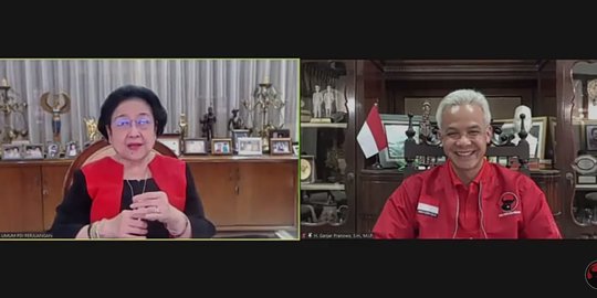 Ketika Megawati Sapa Ganjar dan Singgung Sanksi Pemecatan