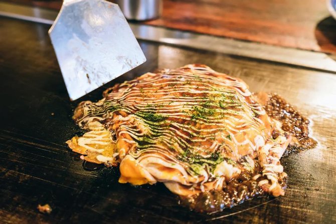 ilustrasi okonomiyaki