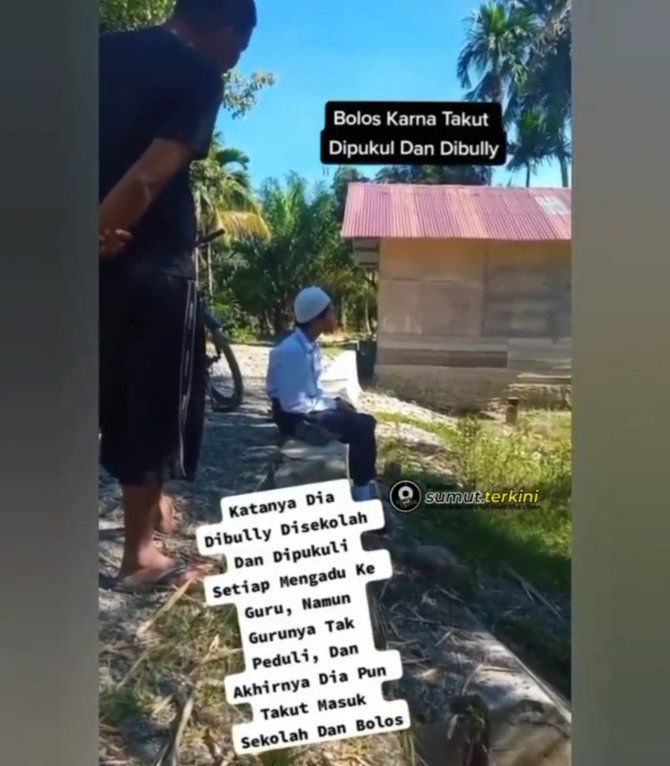 viral pelajar di tapteng bolos sekolah saat ditanya alasannya bikin pilu