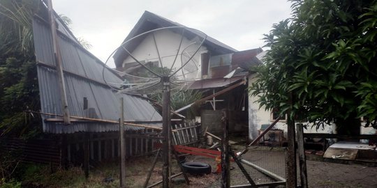Tiga Rumah di Aceh Barat Rusak Diterjang Angin Kencang