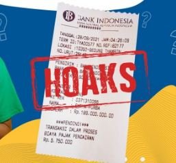 hoaks bukti transfer bank indonesia transfer dana ke rekening pribadi