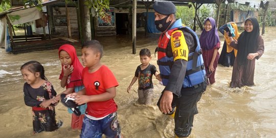 Empat Kecamatan di Aceh Utara Terendam Banjir, 2 Ribu Warga Terdampak