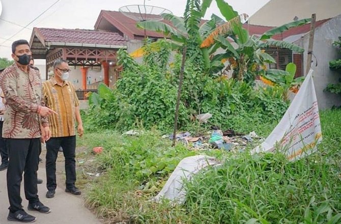 gencar wujudkan kota bersih 6 titik di medan ini jadi kawasan bebas sampah