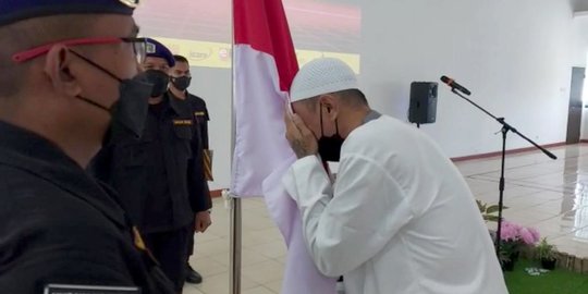 Napi Teroris Poso Basri alias Bagong Berikrar Setia kepada NKRI