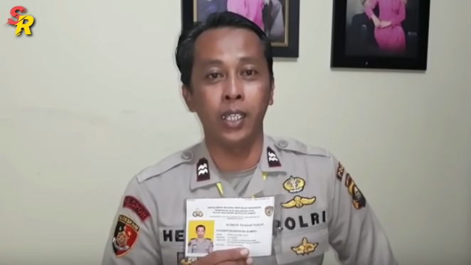 heri gondrong kini lulus jadi perwira polisi