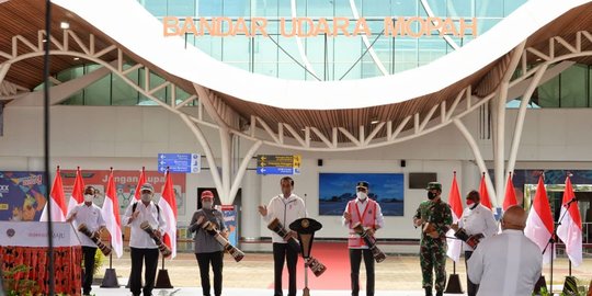 Presiden Jokowi: Terminal Baru Bandara Mopah akan Dorong Lahirnya Sentra Ekonomi Baru