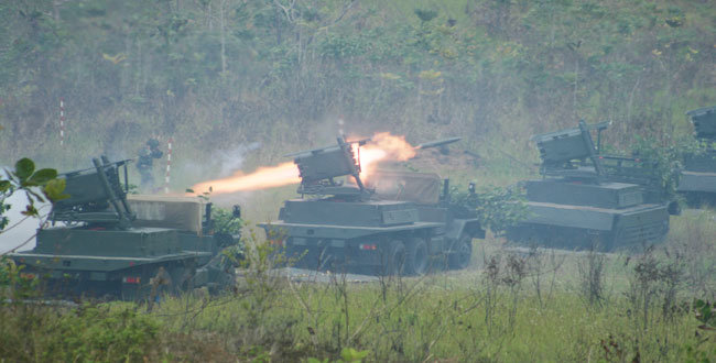 latihan tempur brigade tni ad