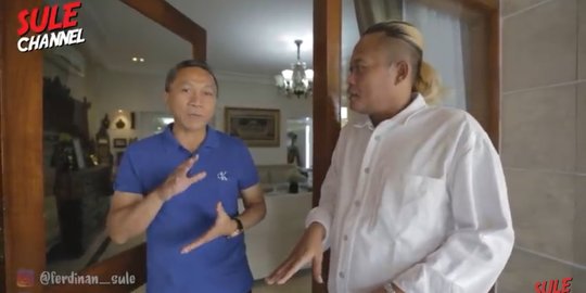 Sule Melongo Melihat Rumah Dinas Zulkifli Hasan, Ada Foto Bareng Bang Rhoma Irama