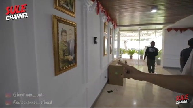 sule kunjungi rumah dinas wakil ketua mpr