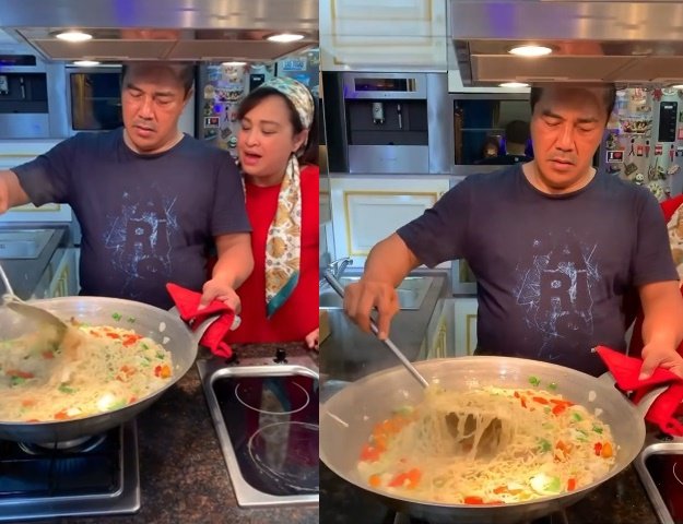 momen komjen pol agus andrianto masak bareng istri