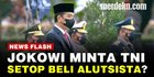 VIDEO: Perintah Presiden Jokowi di HUT ke-76 TNI, Geser Kebijakan Belanja Alutsista!