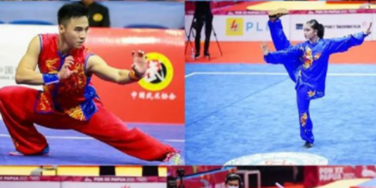 Cabor Wushu Jatim Jadi Juara Umum PON XX Papua 2021, Begini Euforia Pendukungnya