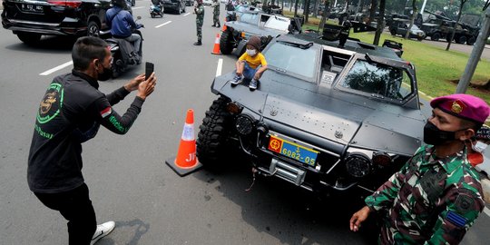 Pameran Alutsista TNI di Istana Merdeka Selesai Hari Ini