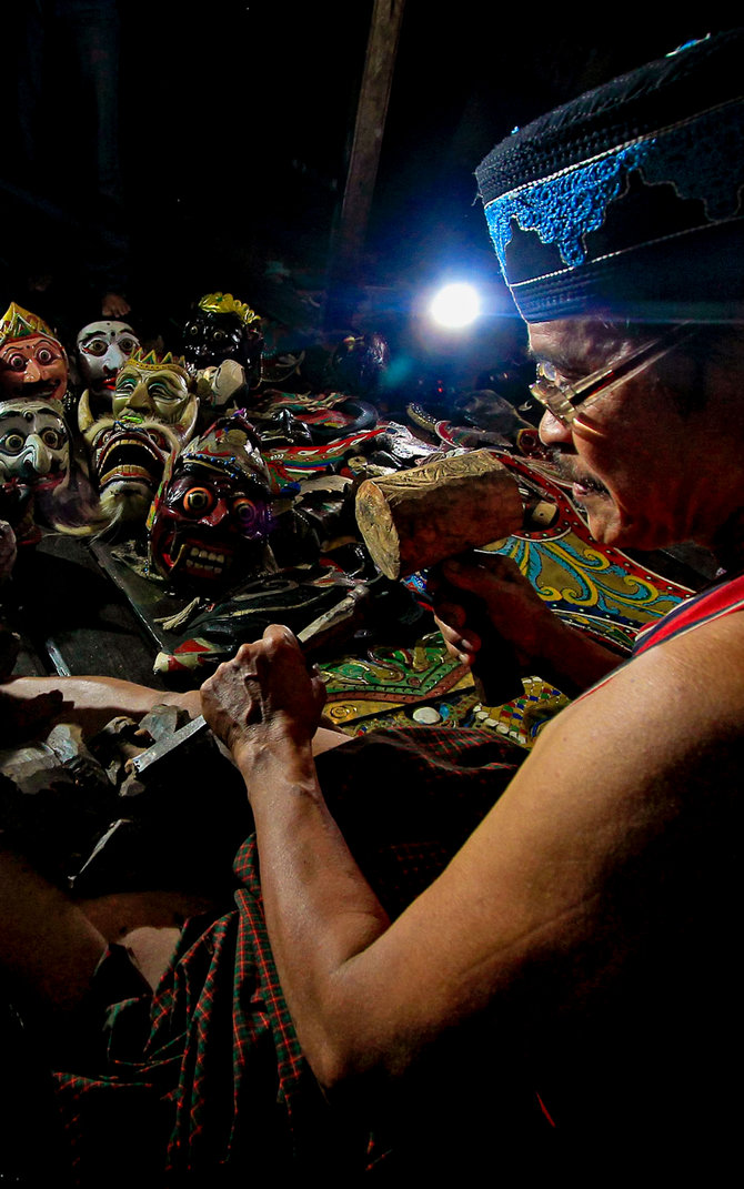 wayang topeng banjar