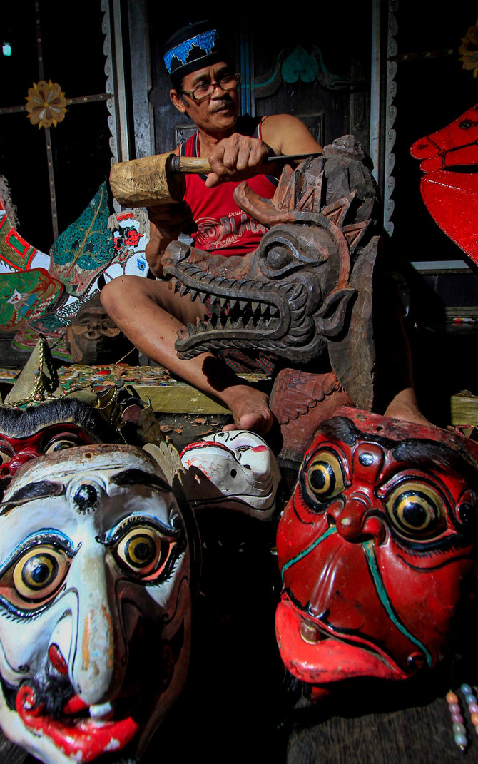 wayang topeng banjar