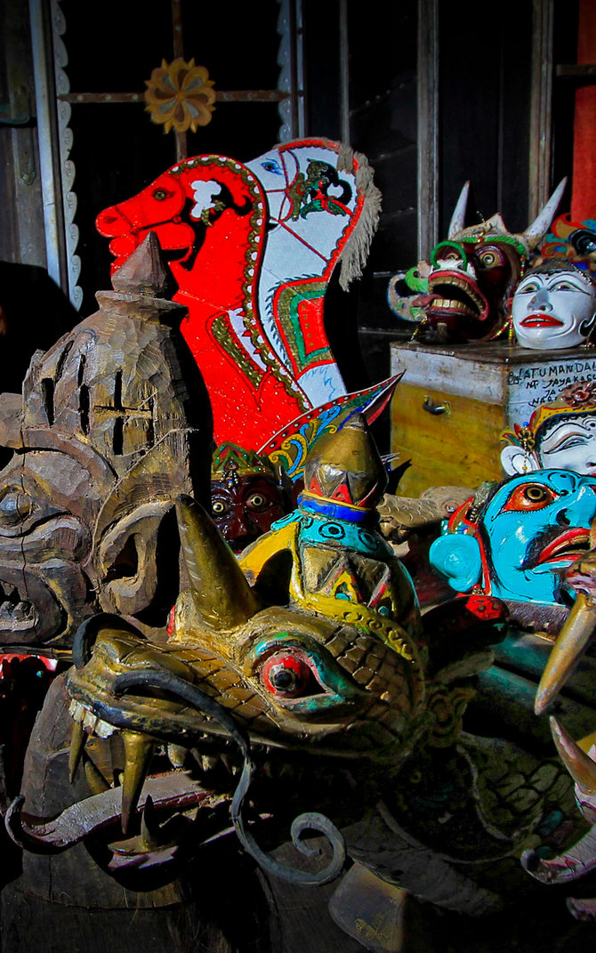 wayang topeng banjar