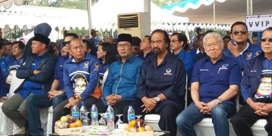NasDem Dinilai Paling Cocok bagi Ridwan Kamil Karena Berjasa Usung di Pilgub Jabar