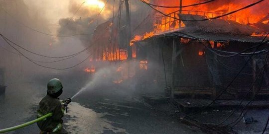 Kebakaran Kompleks Pertokoan di Ciamis, 2 Orang Meninggal Dunia