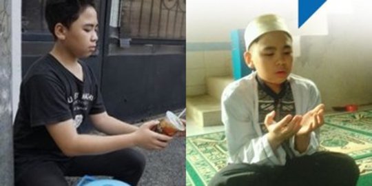 Kisah Haru Bocah Rela Jualan Es Teh Keliling, Berharap Berikan Mahkota Mendiang Ayah