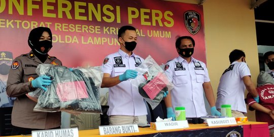 Polisi Ringkus Gembong Jambret di Bandar Lampung