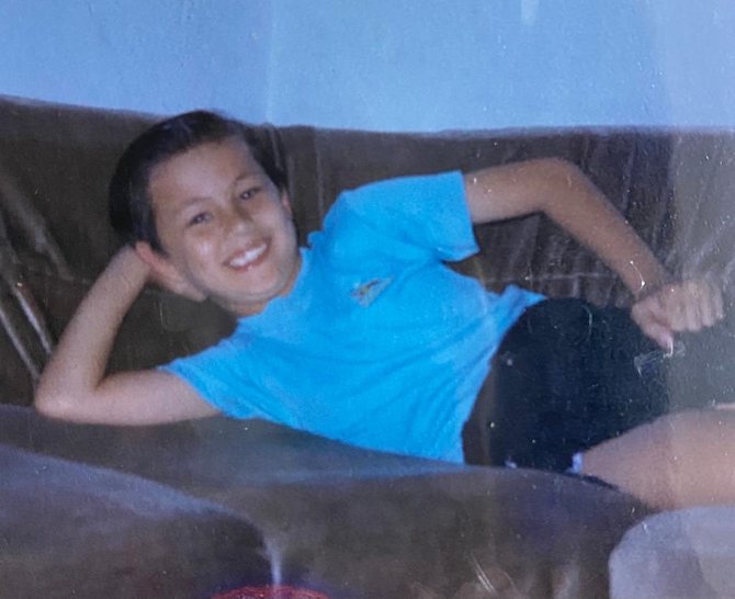 foto masa kecil andhika pratama