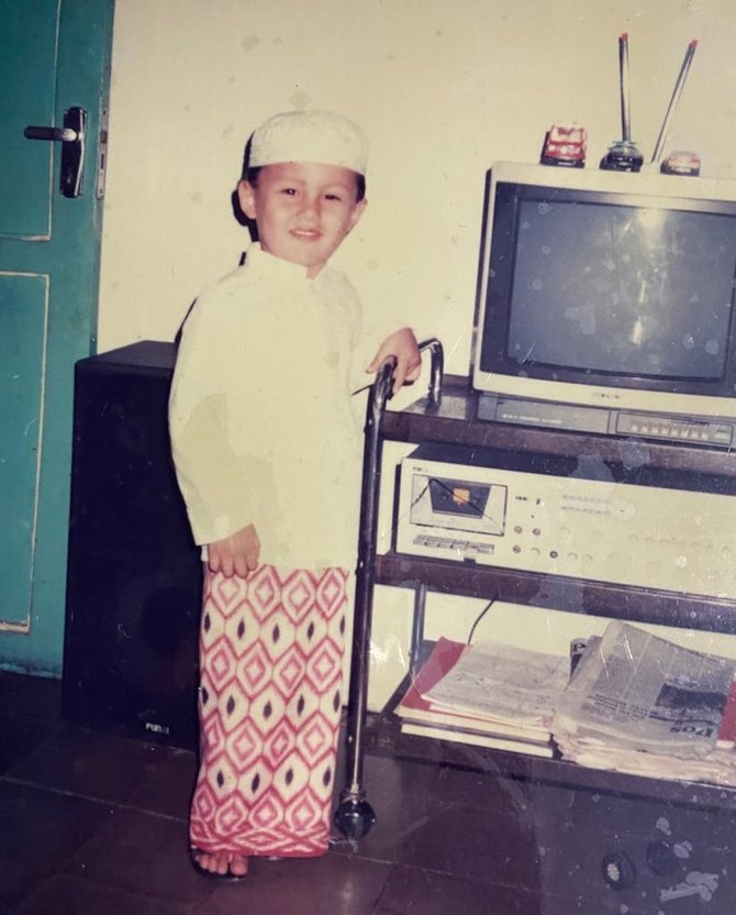 foto masa kecil andhika pratama