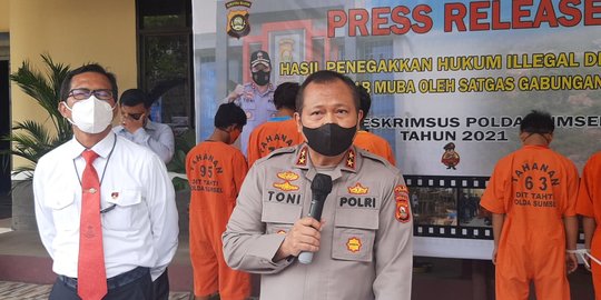 Polisi Tutup 1.000 Sumur Minyak Ilegal di Musi Banyuasin, 6 Pekerja Ditangkap